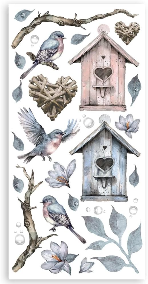 Stamperia - Paper Cut Outs for Scrapbooking, Albums, Card Making, Bullet Journalling and More, Acid - Image 4