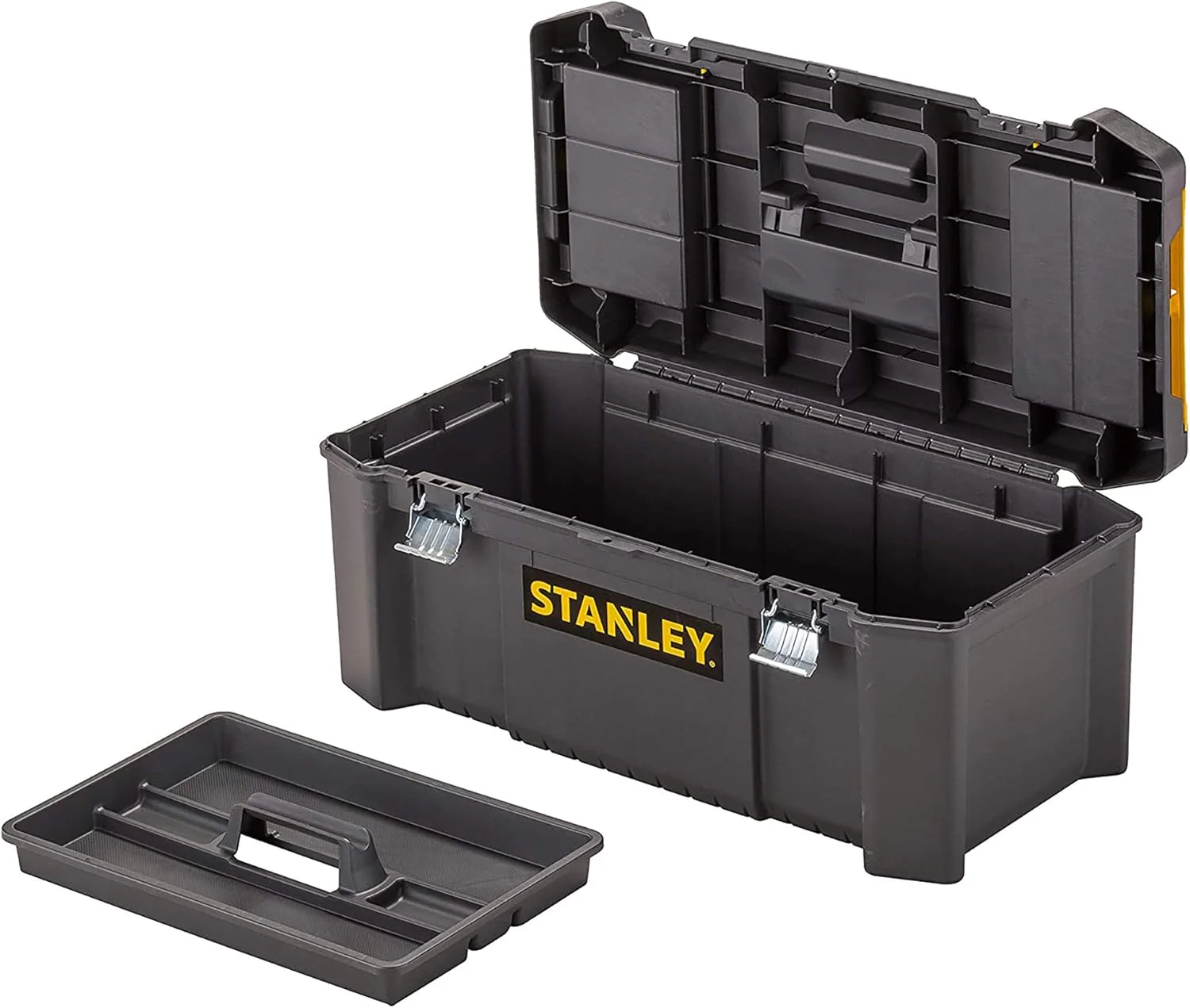Stanley Werkzeugbox/Werkzeugkasten STST82976-1 (26", 66,5x33,5x28cm, Beladung bis zu 12kg, Werkzeugk - Image 3