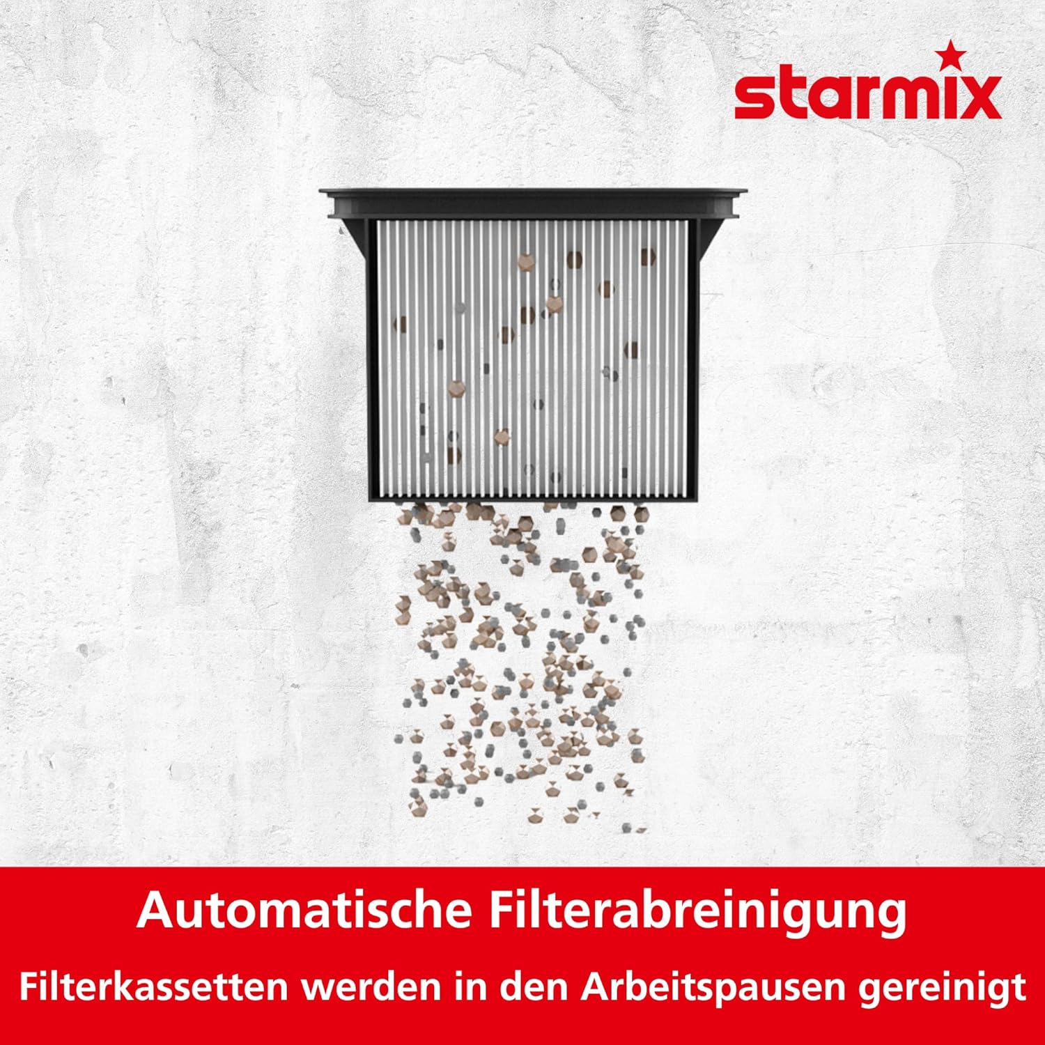 Starmix ISC BATRIX L 36-18V - Akku-Nass- und Trockensauger Staubsauger - kabelloser Sauger für den B - Image 4
