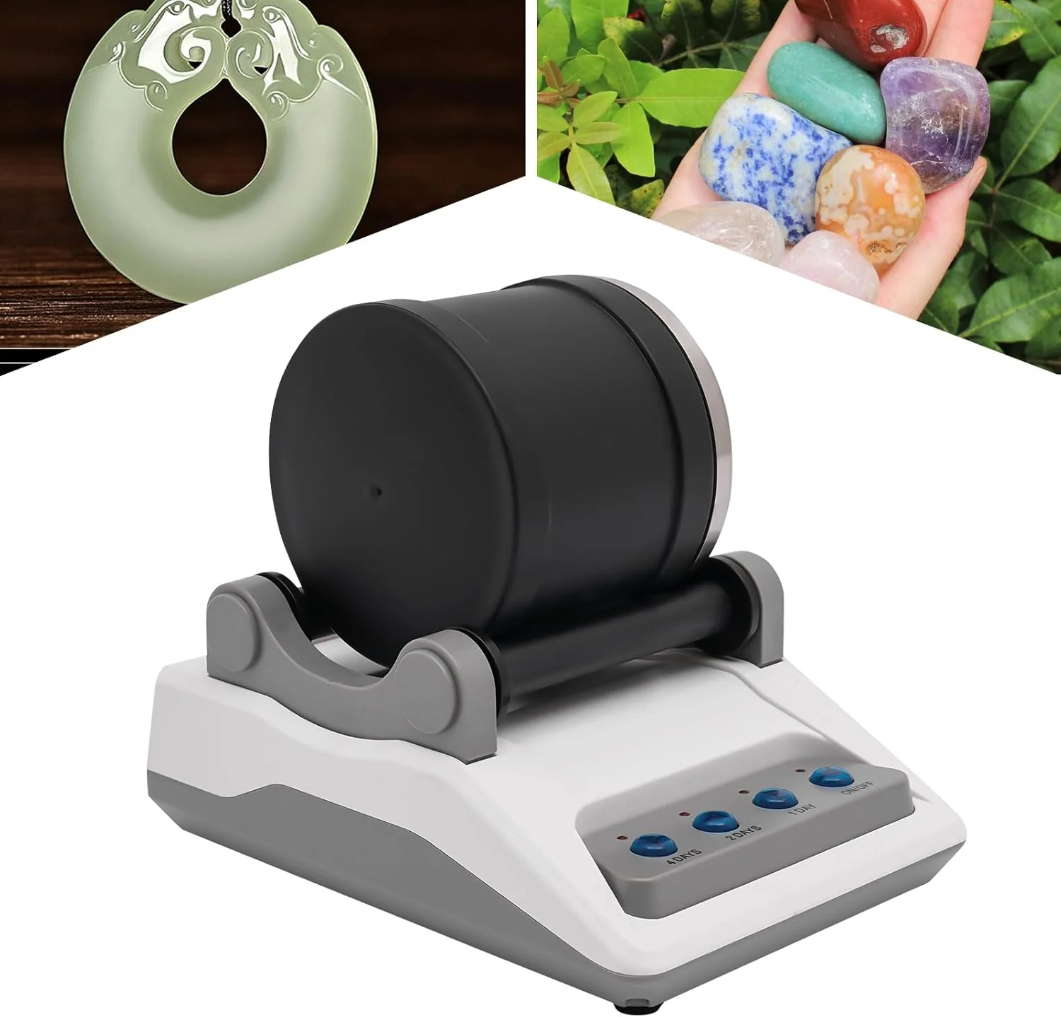 Steinpoliermaschine für Erwachsene, Steinpolierer, DIY-Poliermaschinen-Set für Steinbearbeitung und - Image 4