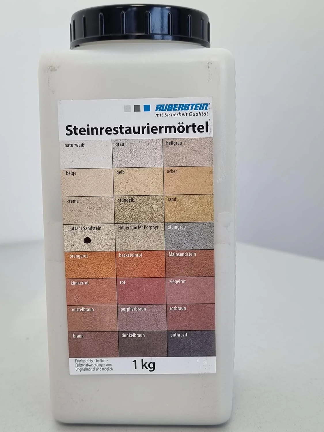 Steinrestauriermörtel/Reparaturmörtel/Sandstein 1 kg (Cottaer Sandstein) - Image 2
