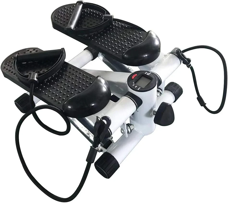 Stepper mit Power Ropes, Up-Down-Stepper mit Multifunktions-Display, Drehstepper & Sidestepper für A - Image 2