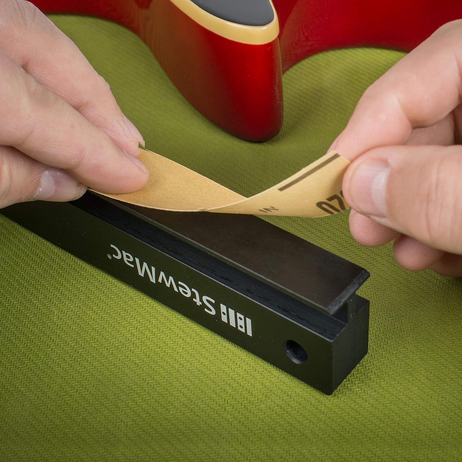 StewMac Griffstange Untersaiten-Nivellierer, 22,9 cm Länge – perfekt für Ukulele und Mandoline – Spo - Image 5