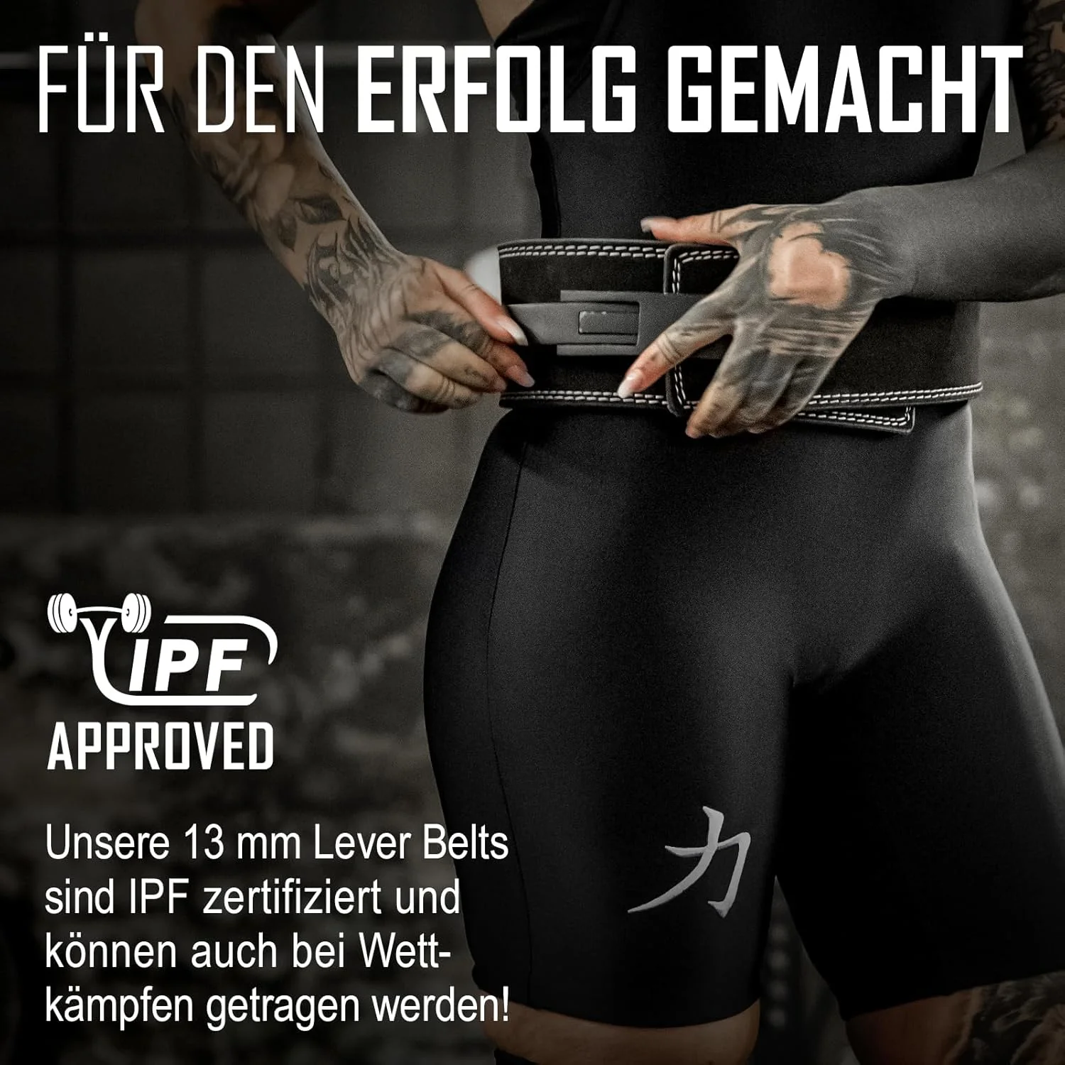 Strength Shop 13mm Lever Belt Gewichthebergürtel + Hebelschnalle, IPF-Zertifiziert für Wettkampf & C - Image 7