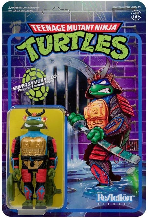 Super 7 Samurai Leonardo - Teenage Mutant Ninja Turtles W3 Modern, Modern - Image 3