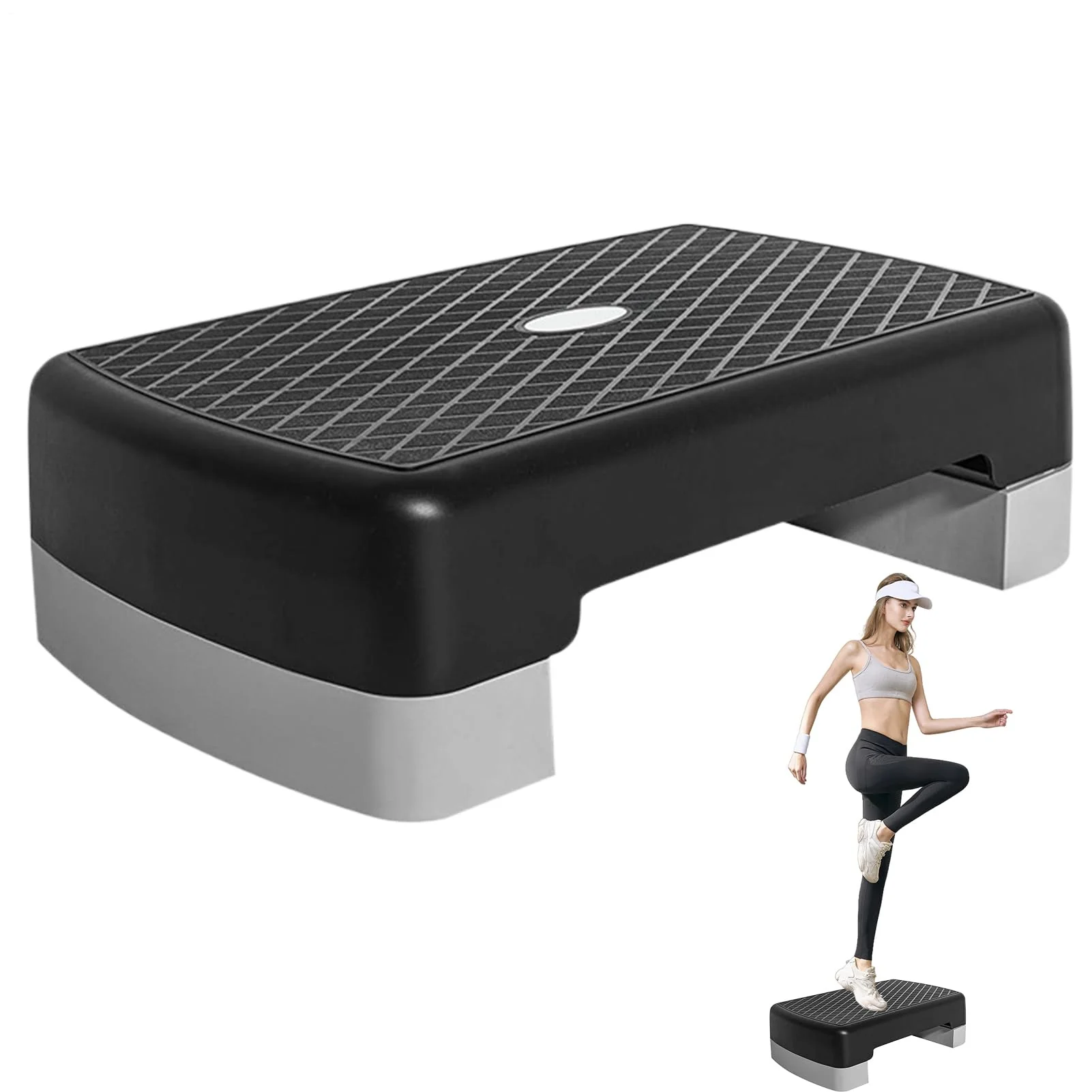 SVCEQZE Fitness Stepper Bank, 45x28x13cm Aerobic Stepper, PP Steppers Aerobic-fitness-steppbrett, Hö