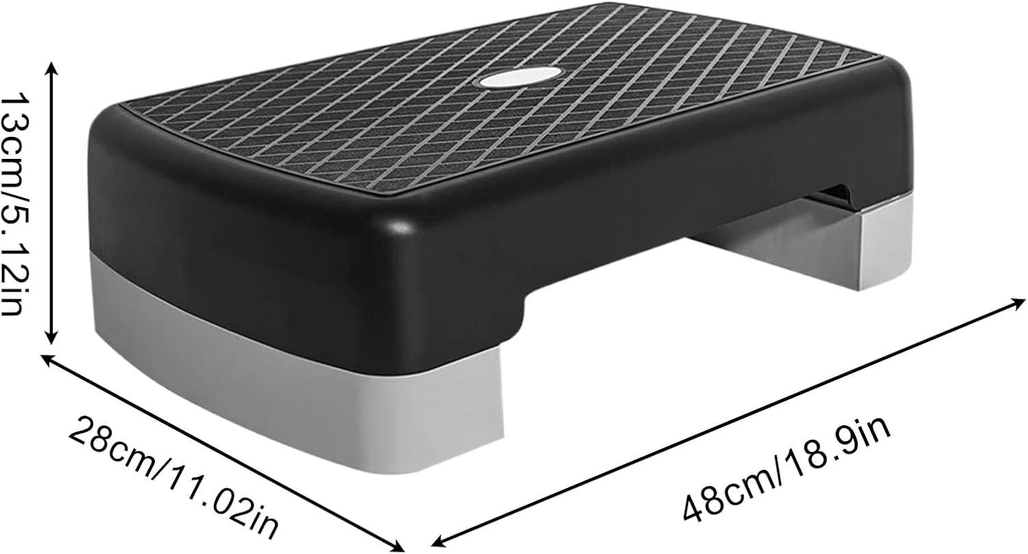SVCEQZE Fitness Stepper Bank, 45x28x13cm Aerobic Stepper, PP Steppers Aerobic-fitness-steppbrett, Hö - Image 5