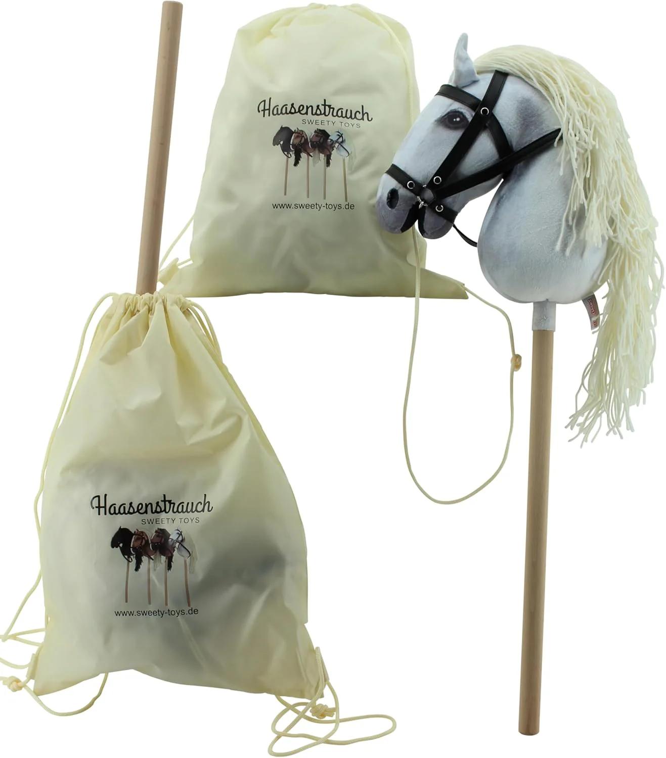 Sweety Toys 14507 Hobbyhorse Transportbeutel Hobbyhorsing Turnbeutel/Rucksack für Steckenpferd - Image 2