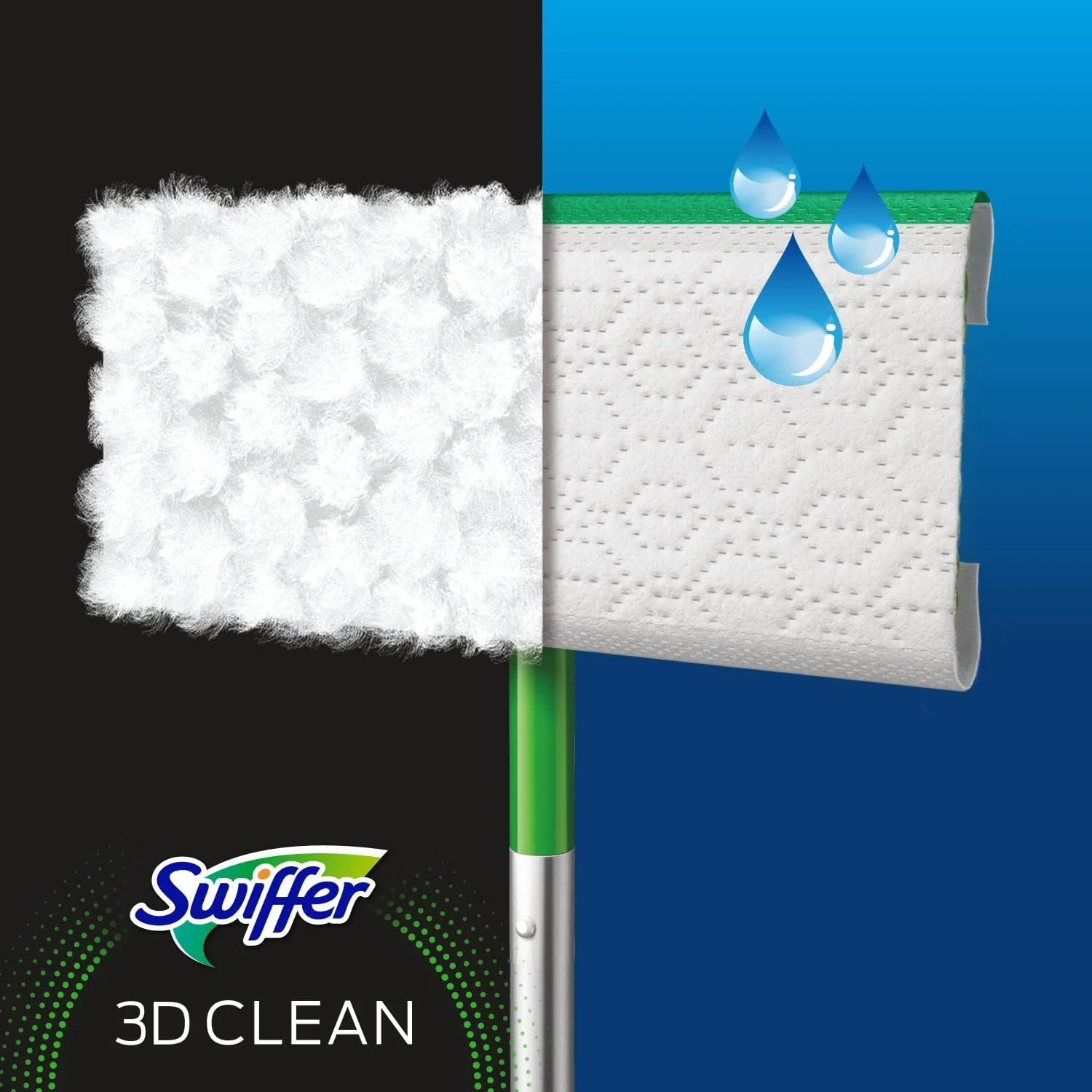Swiffer Staubfänger, 3D-Reinigung, Nachfüllpackungen, Trockentücher für Böden, 7 Einheiten, fängt un - Image 5