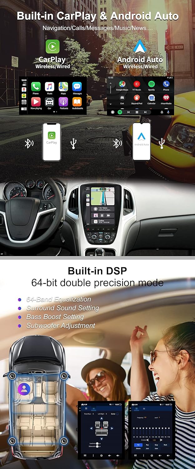 SXAUTO - 6G+128G - Android 12 IPS Autoradio für Opel Vauxhall Astra J Buick Excelle XT GT (2006-2016 - Image 4