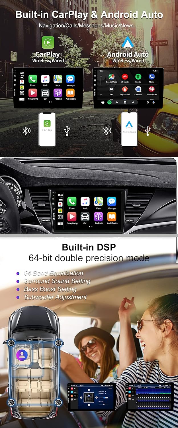 SXAUTO - 6G+128G - Android 12 IPS Autoradio für Vauxhall Astra K/Buick Verano GS (2016-2020) - Einge - Image 4
