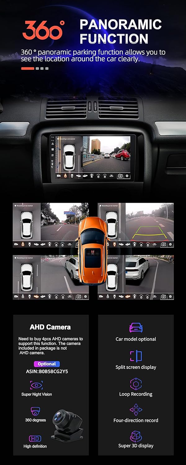 SXAUTO Android 12 IPS Autoradio für Peugeot 208/2008 (2012-2018) - Eingebaut Carplay/Android Auto/DS - Image 3