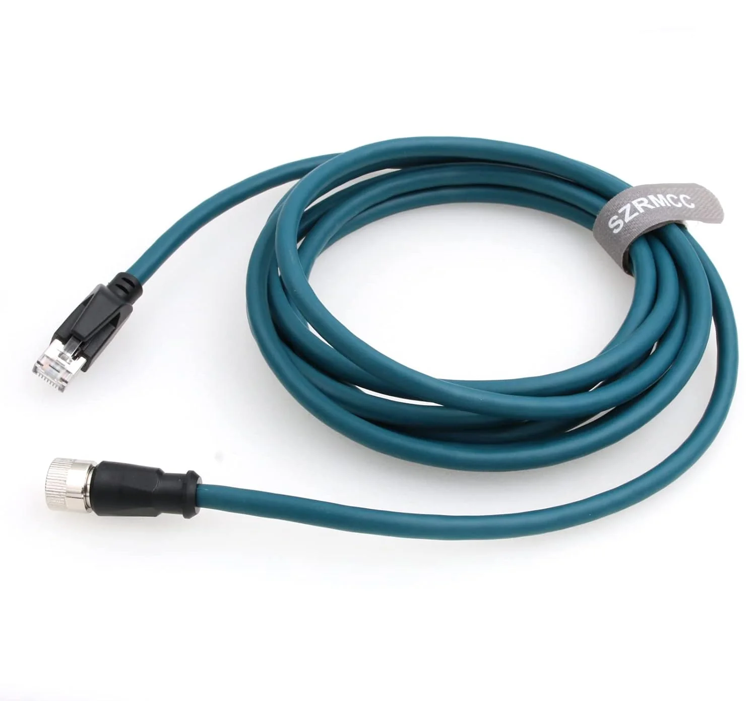 SZRMCC M12 X-Code 8 Pin Buchse auf RJ45 Ethernet Sensor Kabel Cat 7e Hochflexibel Wasserdicht Netzwe - Image 5