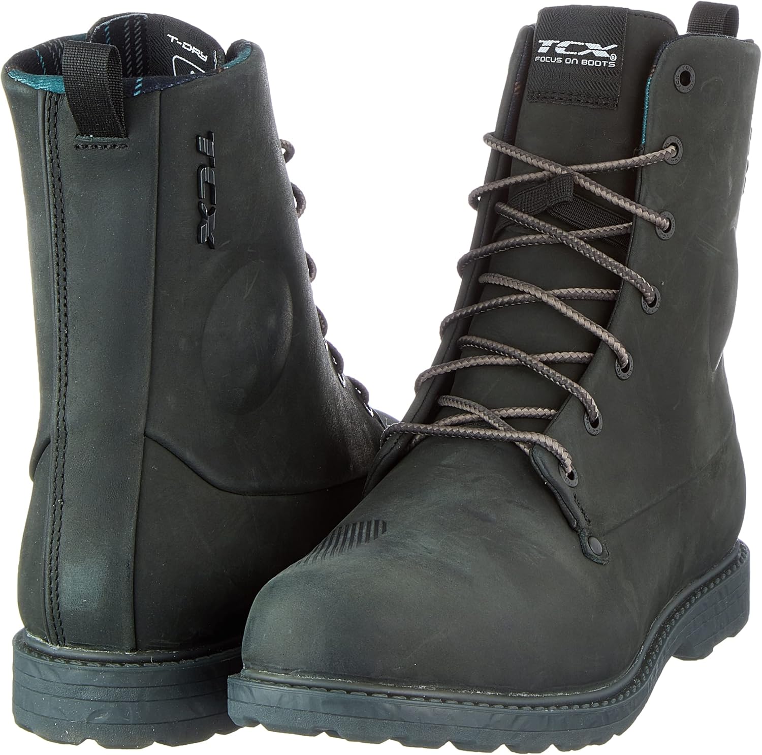 TCX Herren Blend 2 Wp Motorcycle Boot 47 EU Schwarz, 47 EU Schwarz - Image 7
