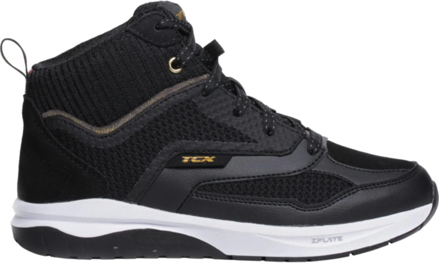 TCX Nalbak Air Damen Motorrad Schuhe 40 EU Schwarz Gold, 40 EU Schwarz Gold - Image 2