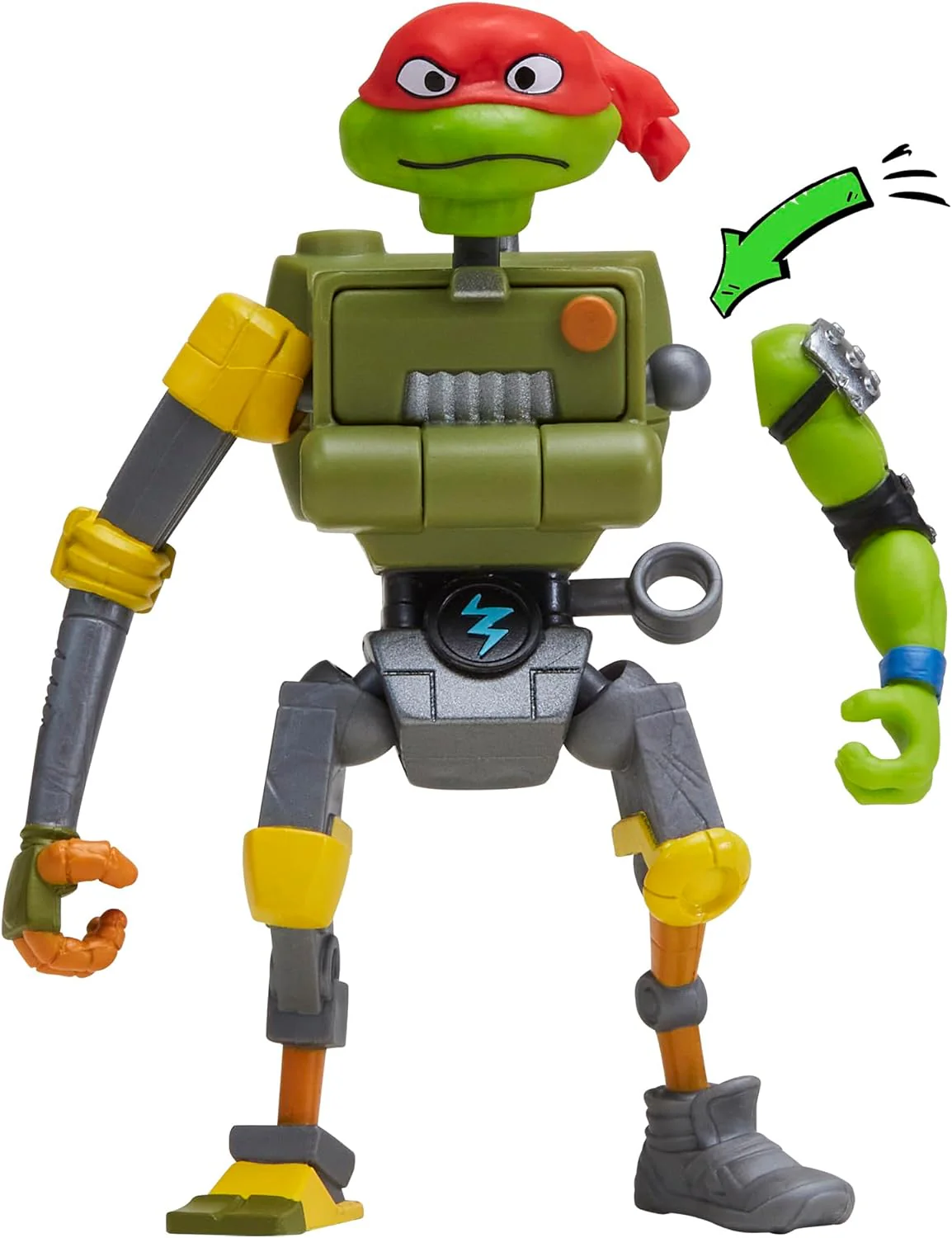 Teenage Mutant Ninja Turtles: Mutations Mix and Match 11,4 cm Metalhead Actionfigur - Image 5