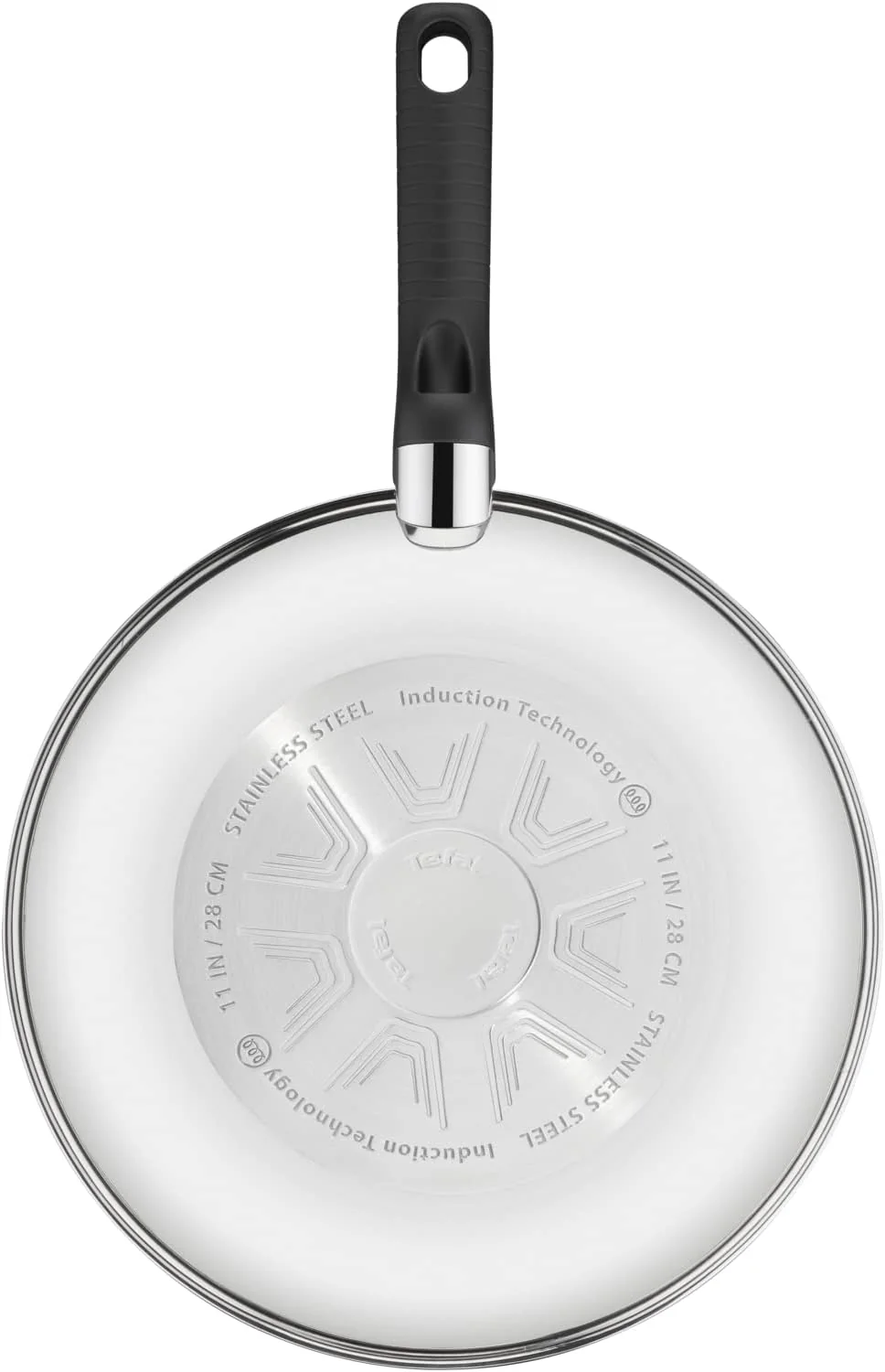Tefal G7261944 Comfort Max Edelstahl Antihaft-Wok, 28 cm – Silber Aus Edelstahl, Aus Edelstahl - Image 2