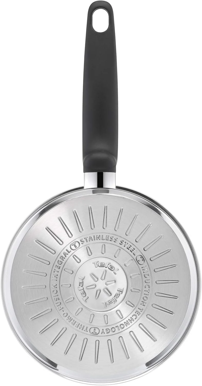Tefal Primary Stielkasserolle 14 cm (1 L) 10 Jahre Garantie, hochwertiger Edelstahl, Induktion, Schm - Image 2