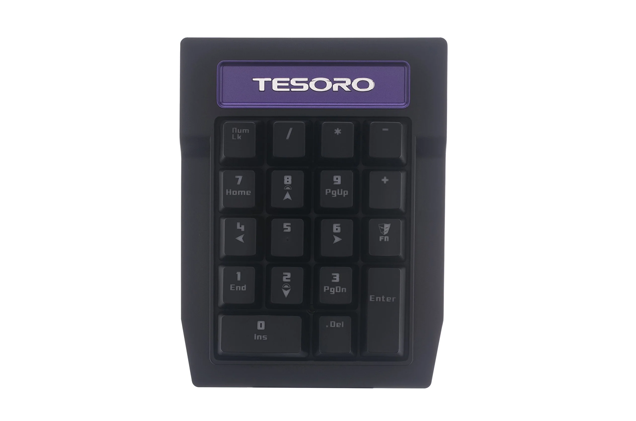 TESORO Tizona Numpad braun Schalter numerische Tastatur schwarz