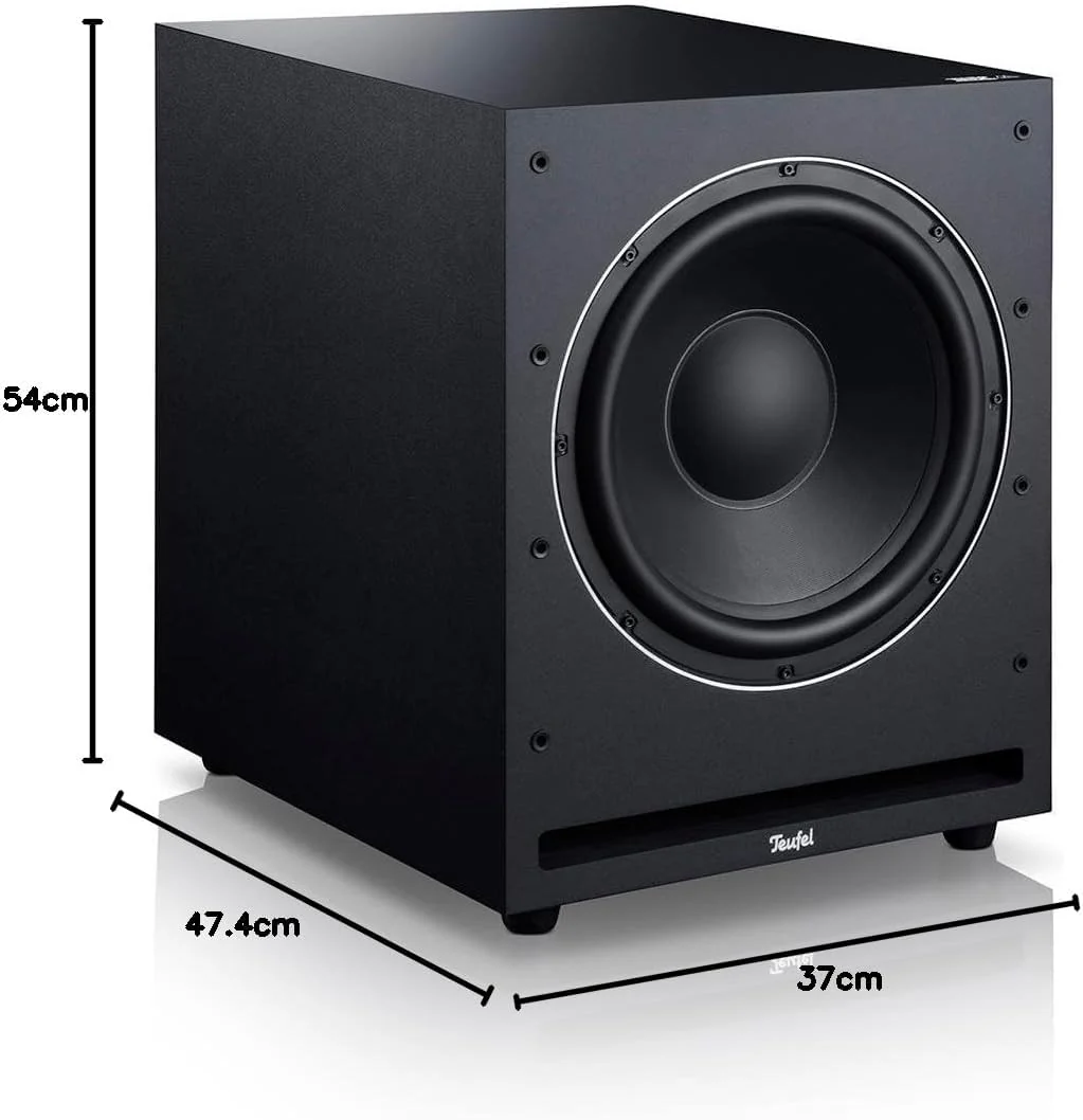 Teufel Aktiv-Subwoofer S 6000 SW - Mächtiger Subwoofer (optional kabellos), 300 mm Tieftöner, Frontf - Image 6