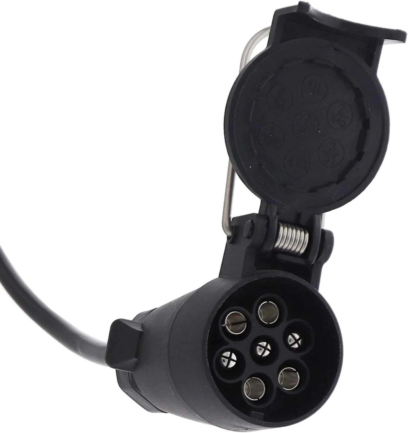 The Drive 1m Verlängerungskabel für Anhänger Stecker männlich-weiblich 7-polig - Image 2