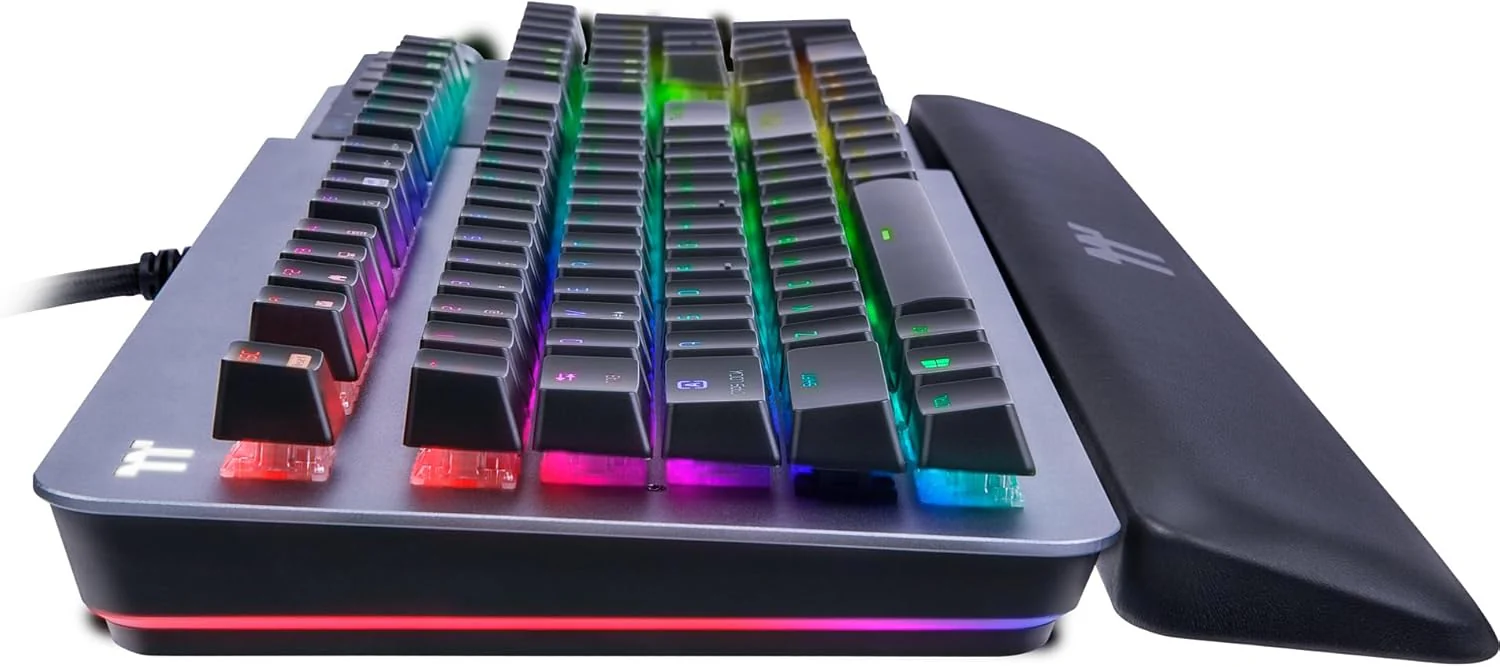 Thermaltake Argent K5 MX Speed Silver Mechanische Gaming-Tastatur RGB Cherry MX Speed Silver Switch - Image 8