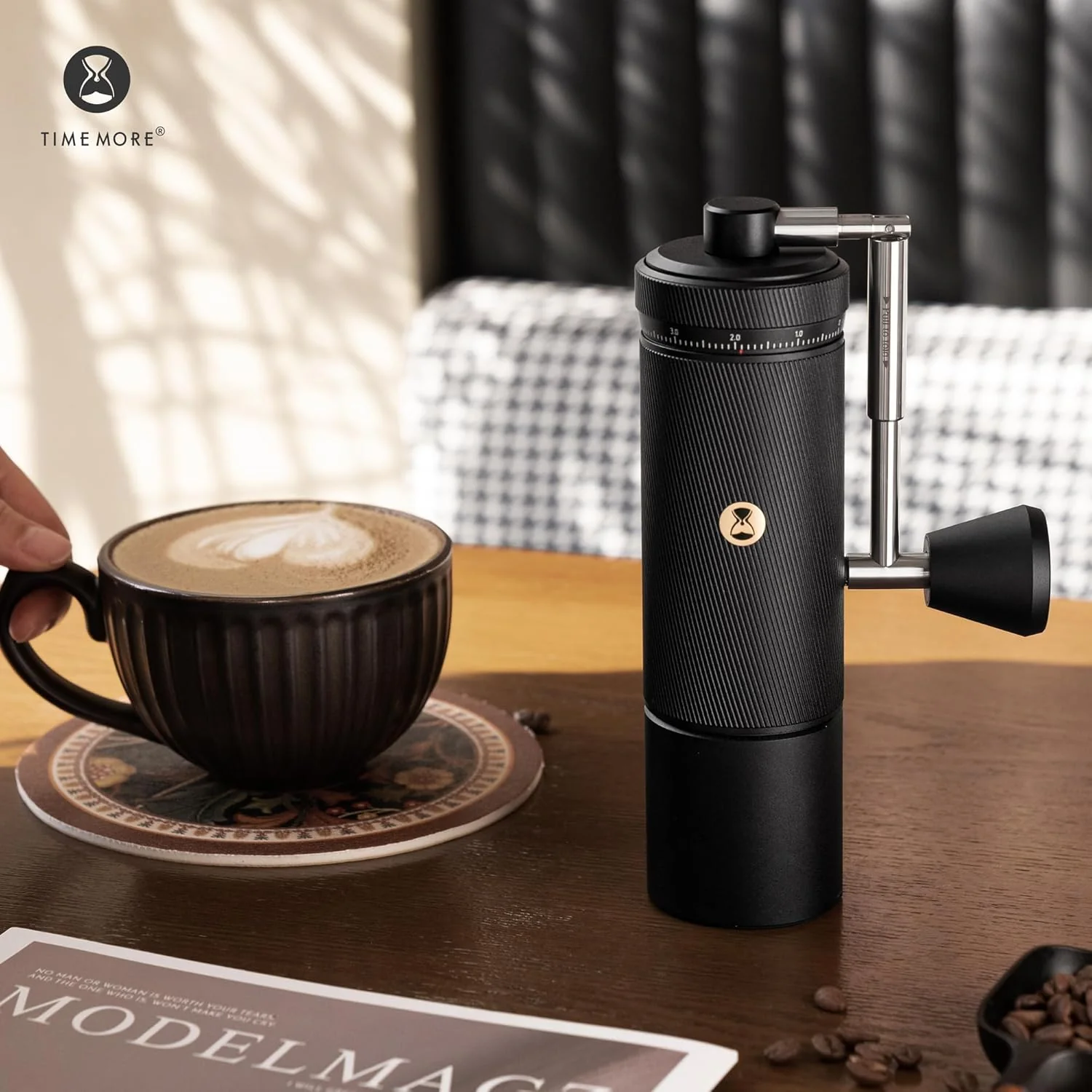TIMEMORE Chestnut S3 Manual Kaffeemühle, mit numerischer externer Einstellung, Vollmetallgehäuse und - Image 7