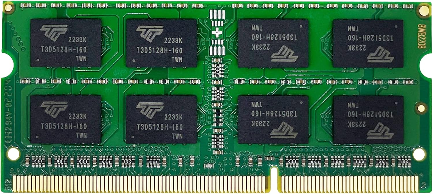 Timetec 8GB DDR3 1333MHz PC3-10600 Non-ECC Unbuffered 1.5V CL9 2Rx8 Dual Rank 204 Pin SODIMM Laptop - Image 3