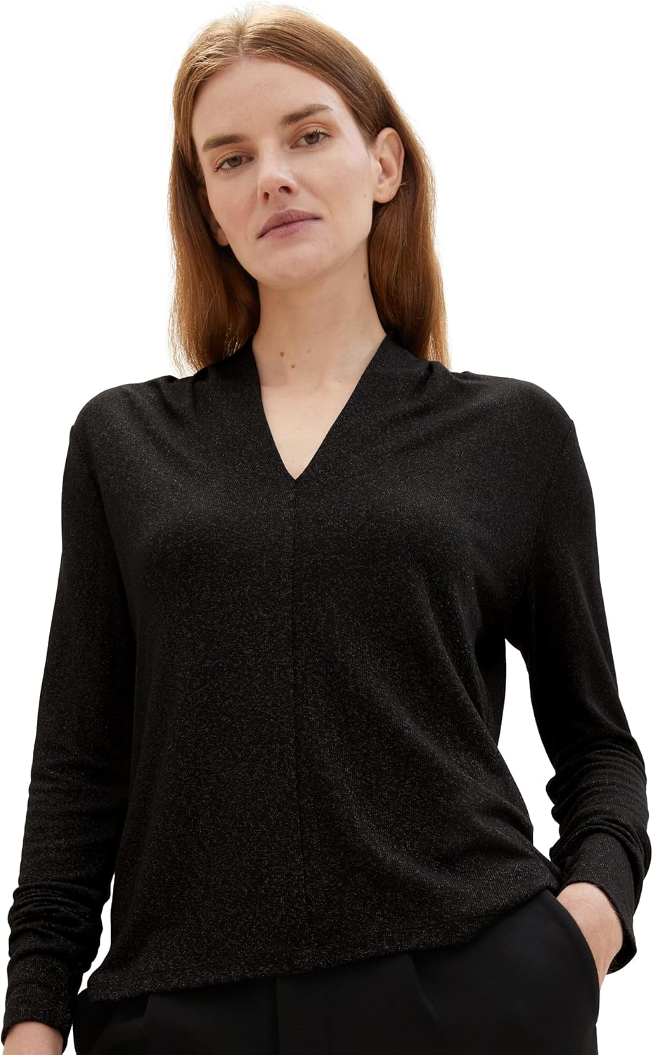 TOM TAILOR Damen Longsleeve T-Shirt, XXS - Image 2
