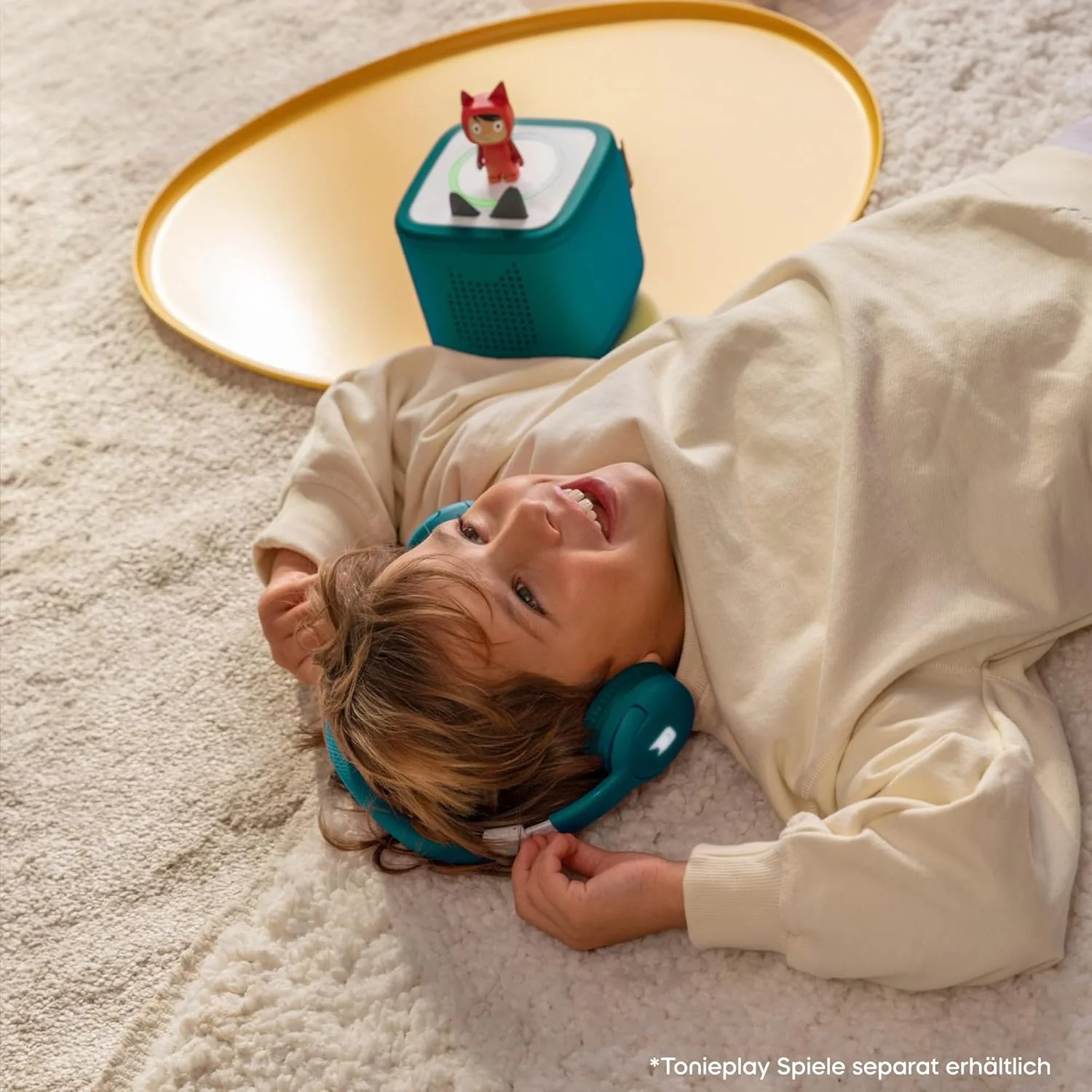 tonies Toniebox 2 Bundle Incl. Die Neue Häschenschule - Ostern, Meeresgrün, Audioplayer für Hörbüche - Image 4
