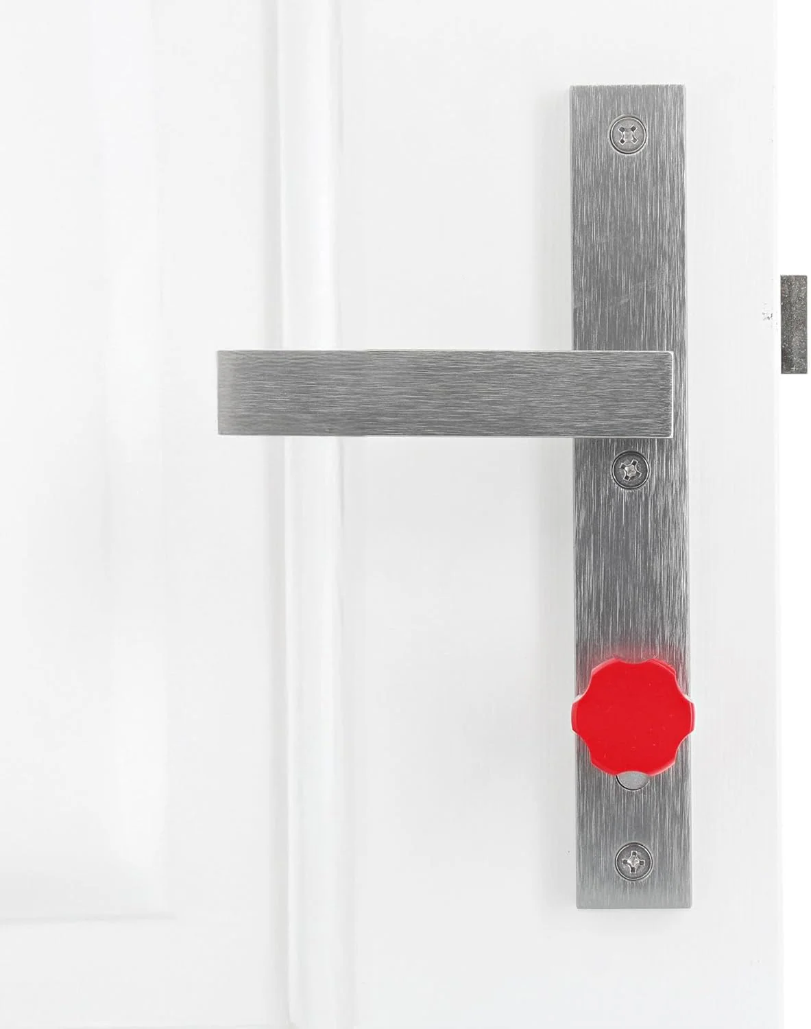 ToniTec Knaufzylinder TEC440 by ABUS Schliesszylinder mit EasyTurn grosser Knauf rot Zylinderschloss - Image 5