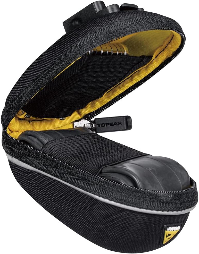 Topeak Satteltasche Pro Pack, w/Fixer F25, Black Micro (XS) (12.5 x 9 x 8.5 cm, 0.3 L) Schwarz, Micr - Image 2