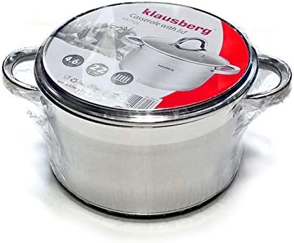Topf Induktion Kochtopf, Edelstahl, mit Glasdeckel Dampfloch, unbeschichtet, für alle Herdarten, Spü - Image 7