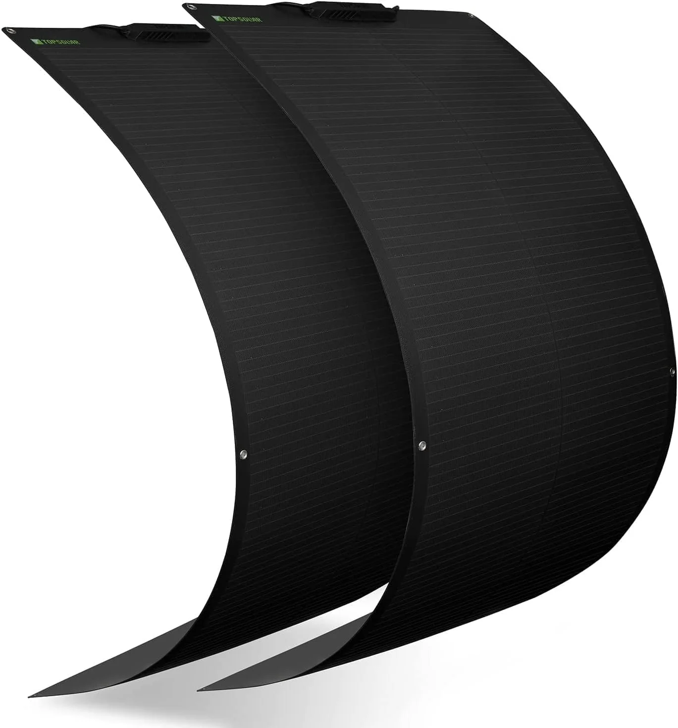 Topsolar 360W 2 * 180W Flexible Solarmodul Monokristallin 12V/24V - Photovoltaik Ladekabel für Wohnm - Image 2
