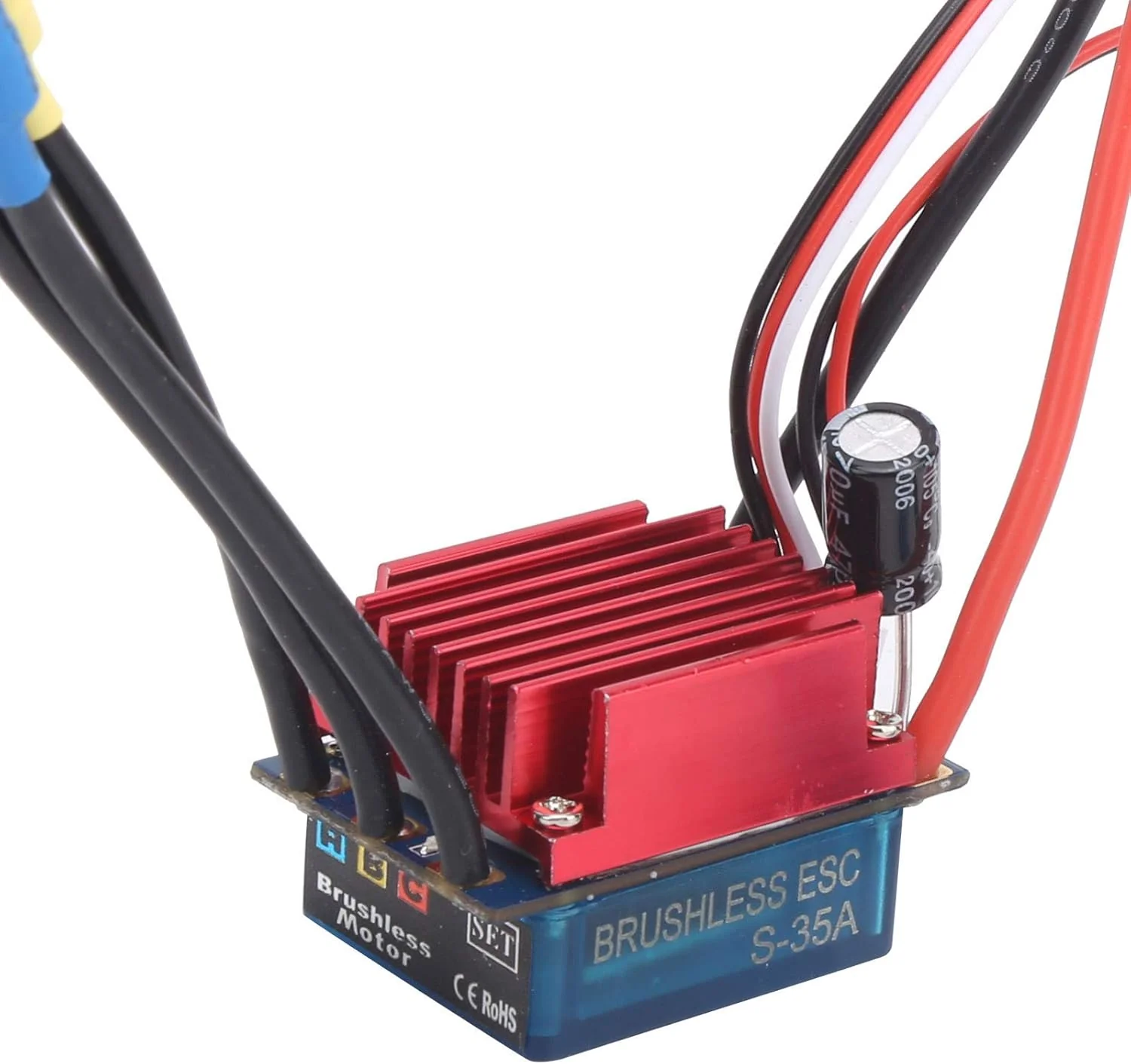 Topyond 35A RC Car Brushless ESC für 1/14 1/16 RC-Autos, bürstenloser Motor und ESC-Kombination für - Image 6