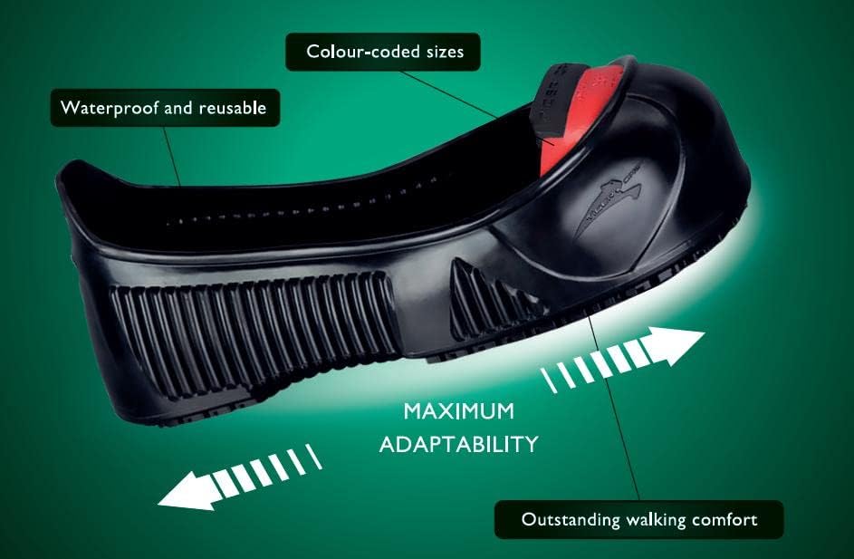 Total-Protect Sicherheits-Überschuhe mit Zehenschutzkappe, 44 - Image 5