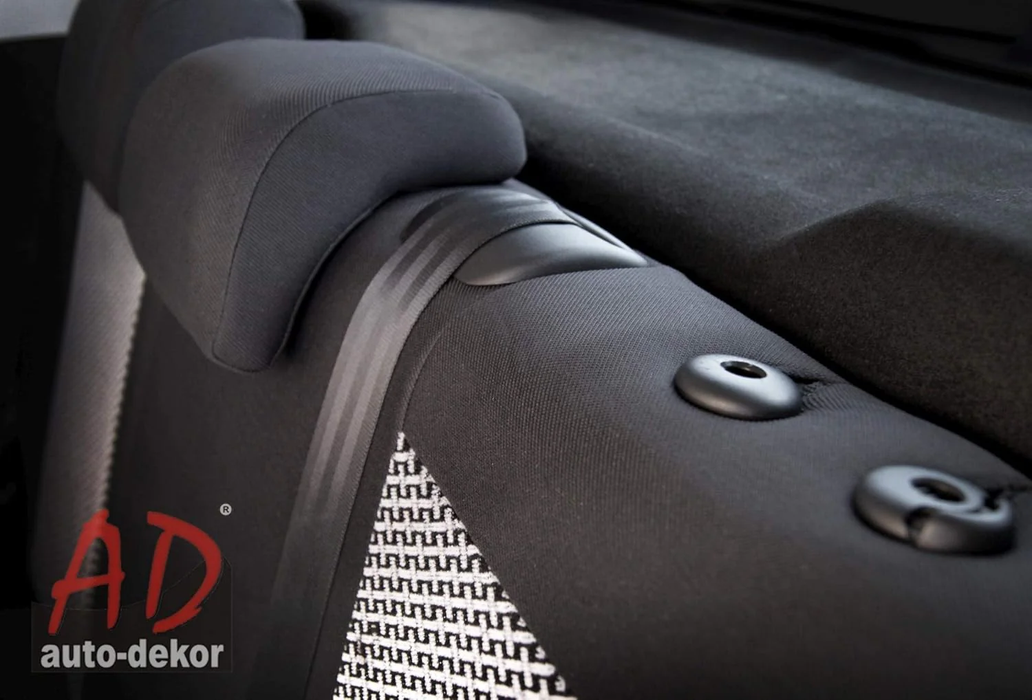 Toyota Yaris II Massgefertigte Sitzbezüge Sitzbezug Schonbezüge Sitzschoner Dunkelgrau P2, Dunkelgra - Image 3