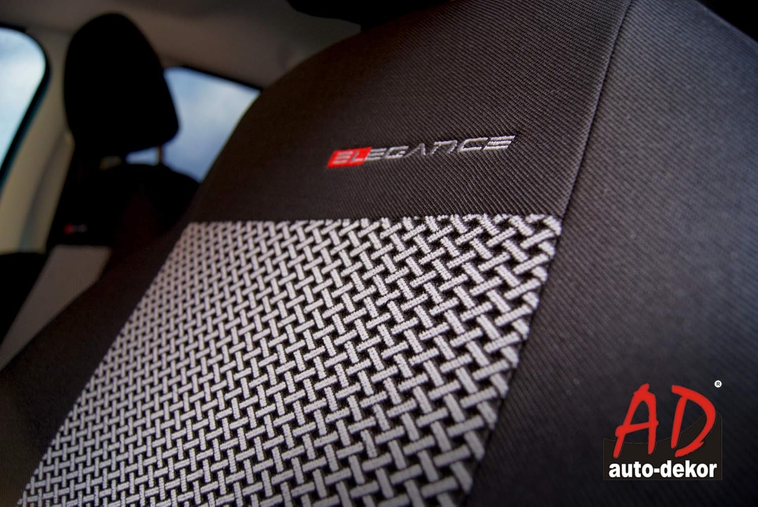 Toyota Yaris II Massgefertigte Sitzbezüge Sitzbezug Schonbezüge Sitzschoner Dunkelgrau P2, Dunkelgra - Image 6