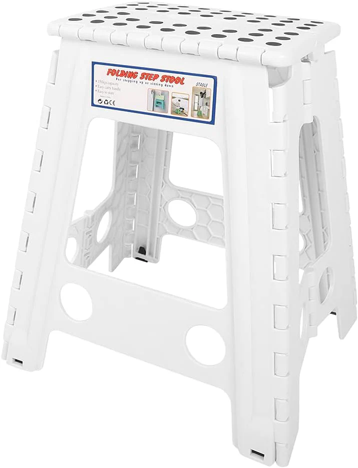 Tragbarer Klappbarer Tritthocker, Rutschfester Stuhl für Erwachsene, Faltbarer Tritthocker für Wohnz - Image 6