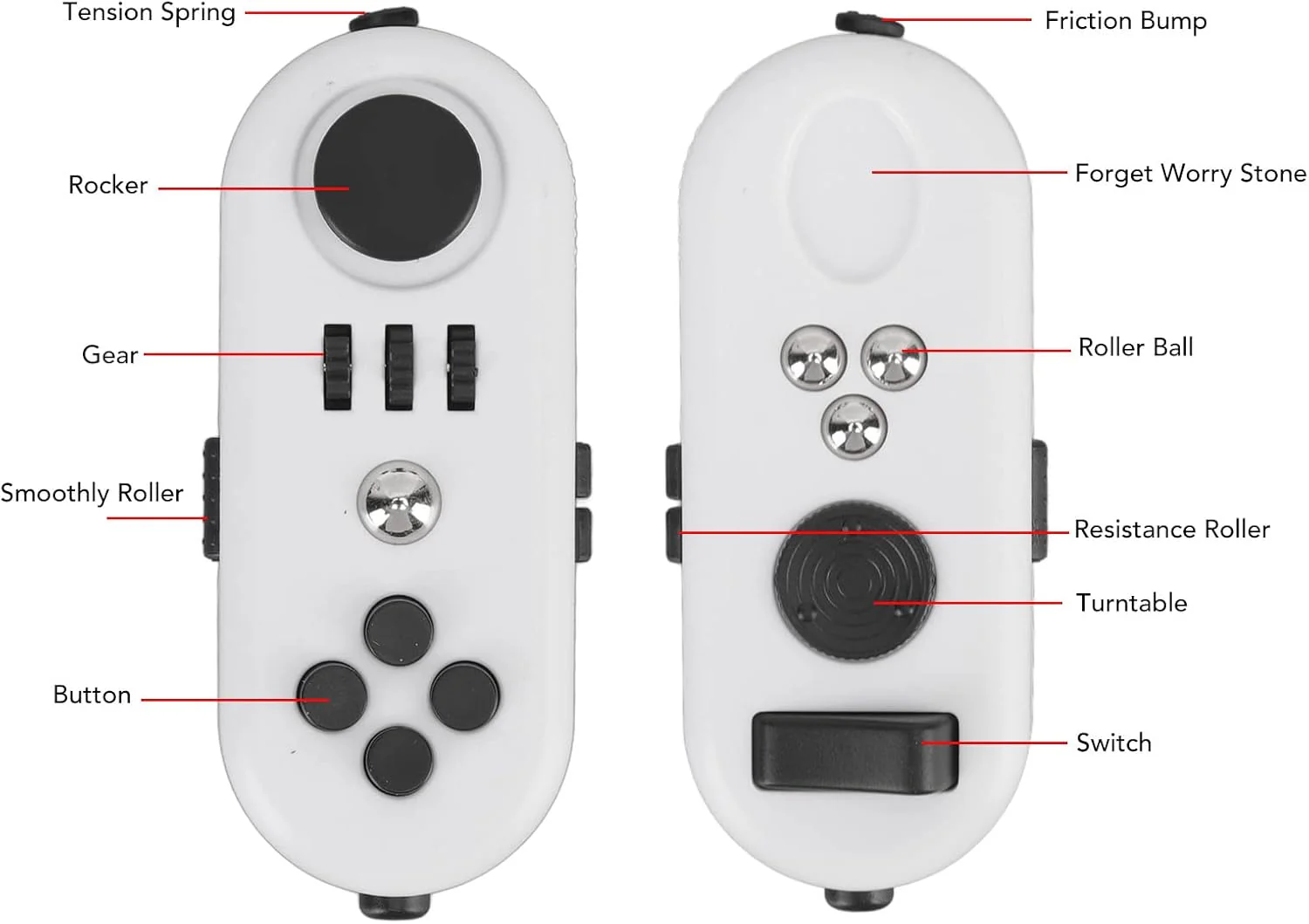 Tragbares Angstsensorisches -Spielzeug Angst Stressabbau Sensorisches Spielzeug ADHS Autismus Sensor - Image 7