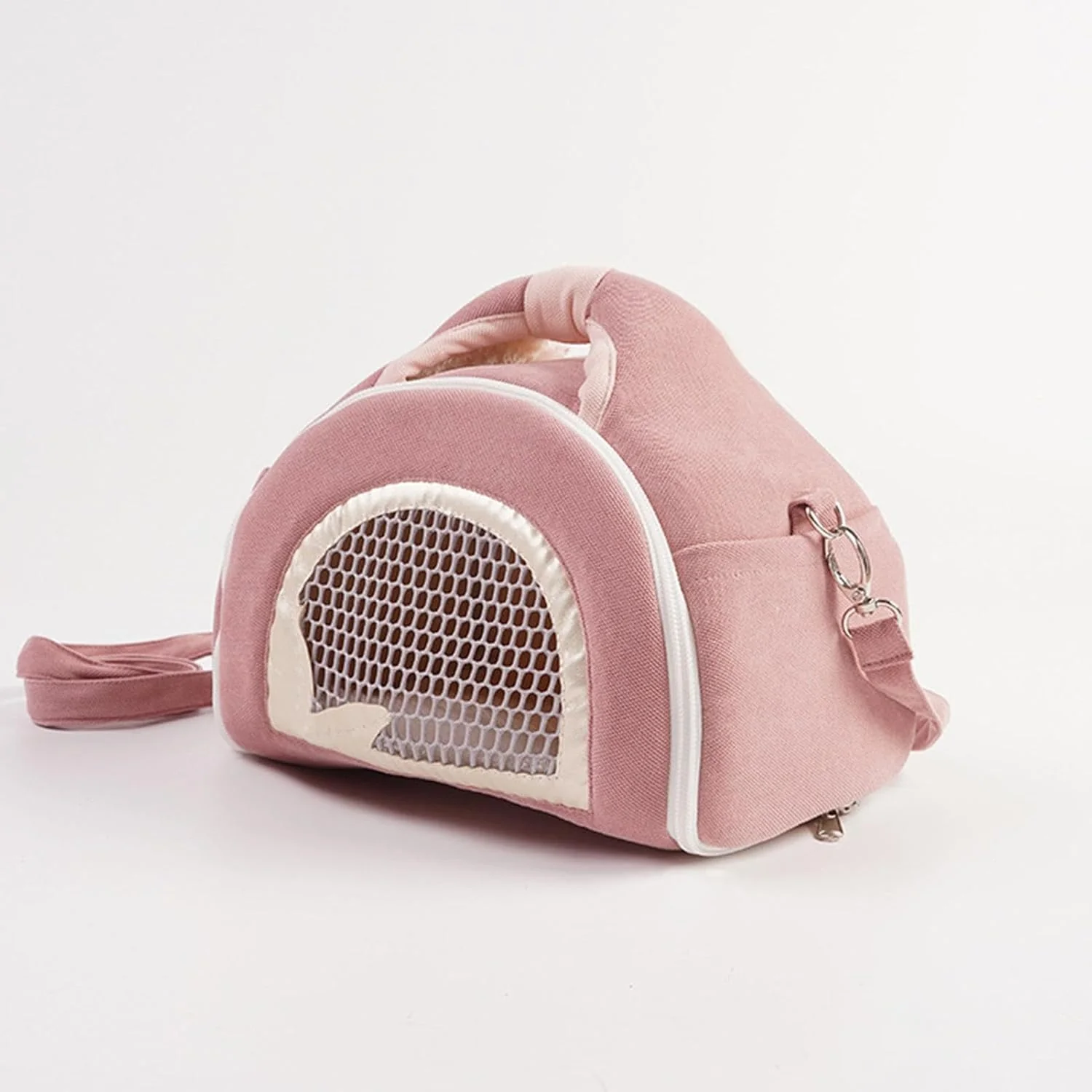Tragetasche für Kleintiere, für Hamster, Hasen, Igel, Vögel, Kleintiere, mit Reissverschluss, atmung - Image 4
