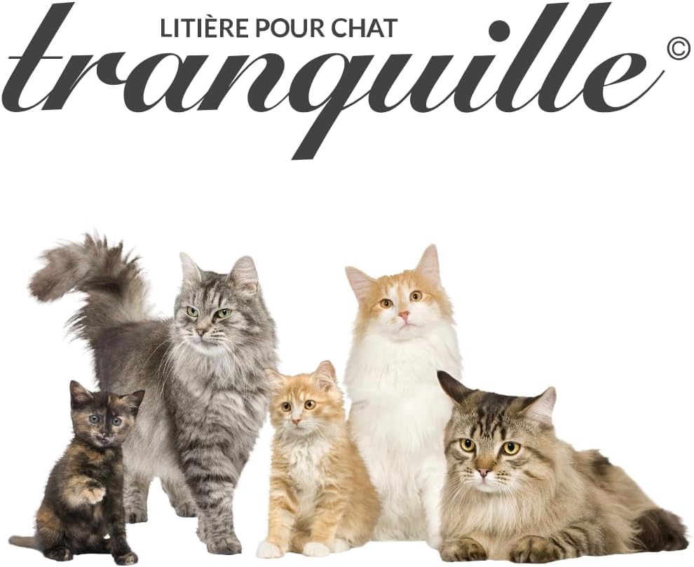 Tranquille - Katzenstreu, Kristall, Silikagel und Bicarbonit, 4 l, 8 Stück - Image 5