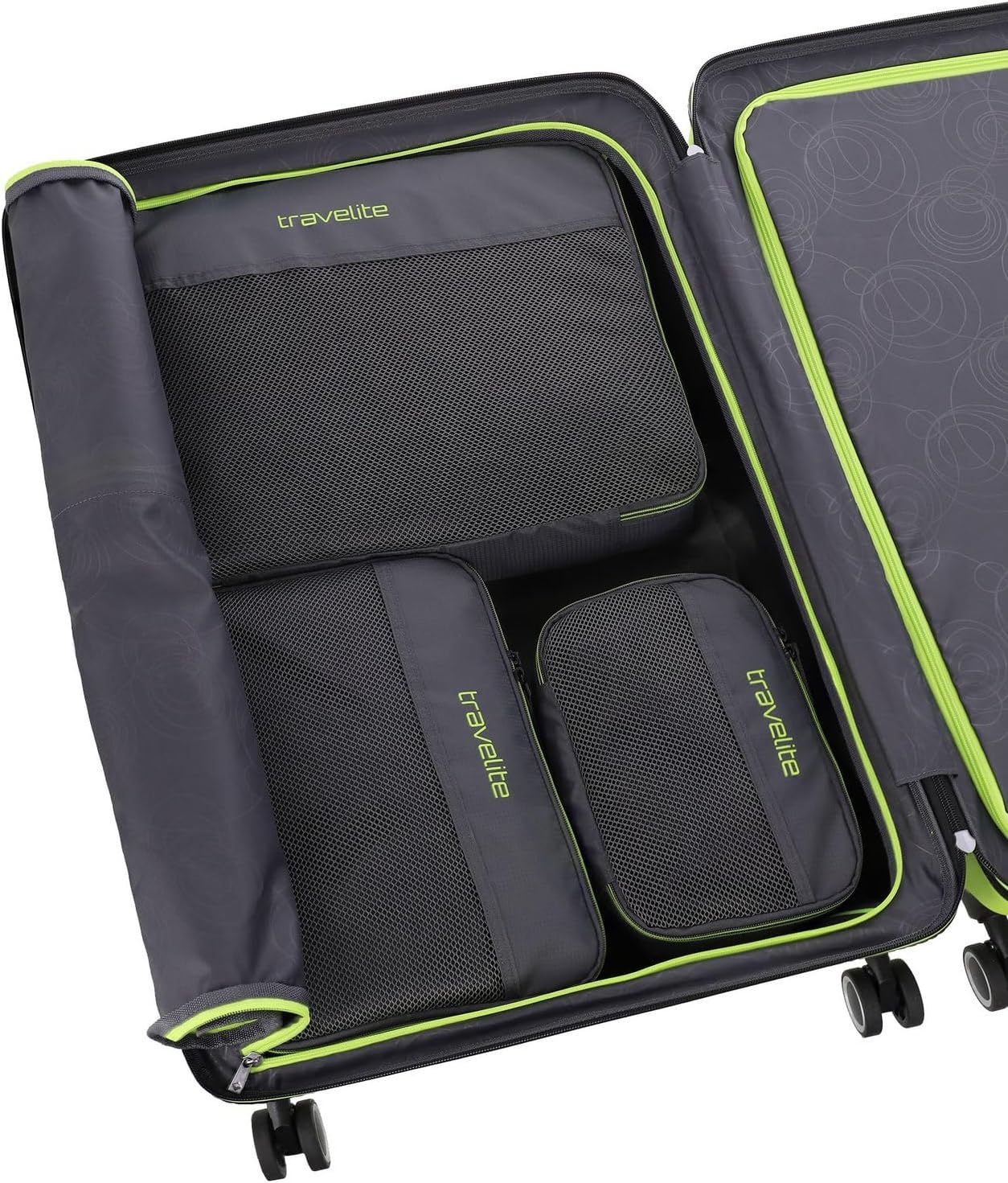 travelite Packwürfel 3er Set Grau - Image 6