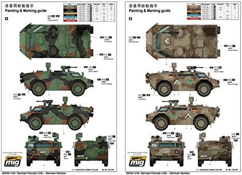 Trumpeter 5534-1/35 Fennek LGS, deutsche Version, Panzer - Image 4