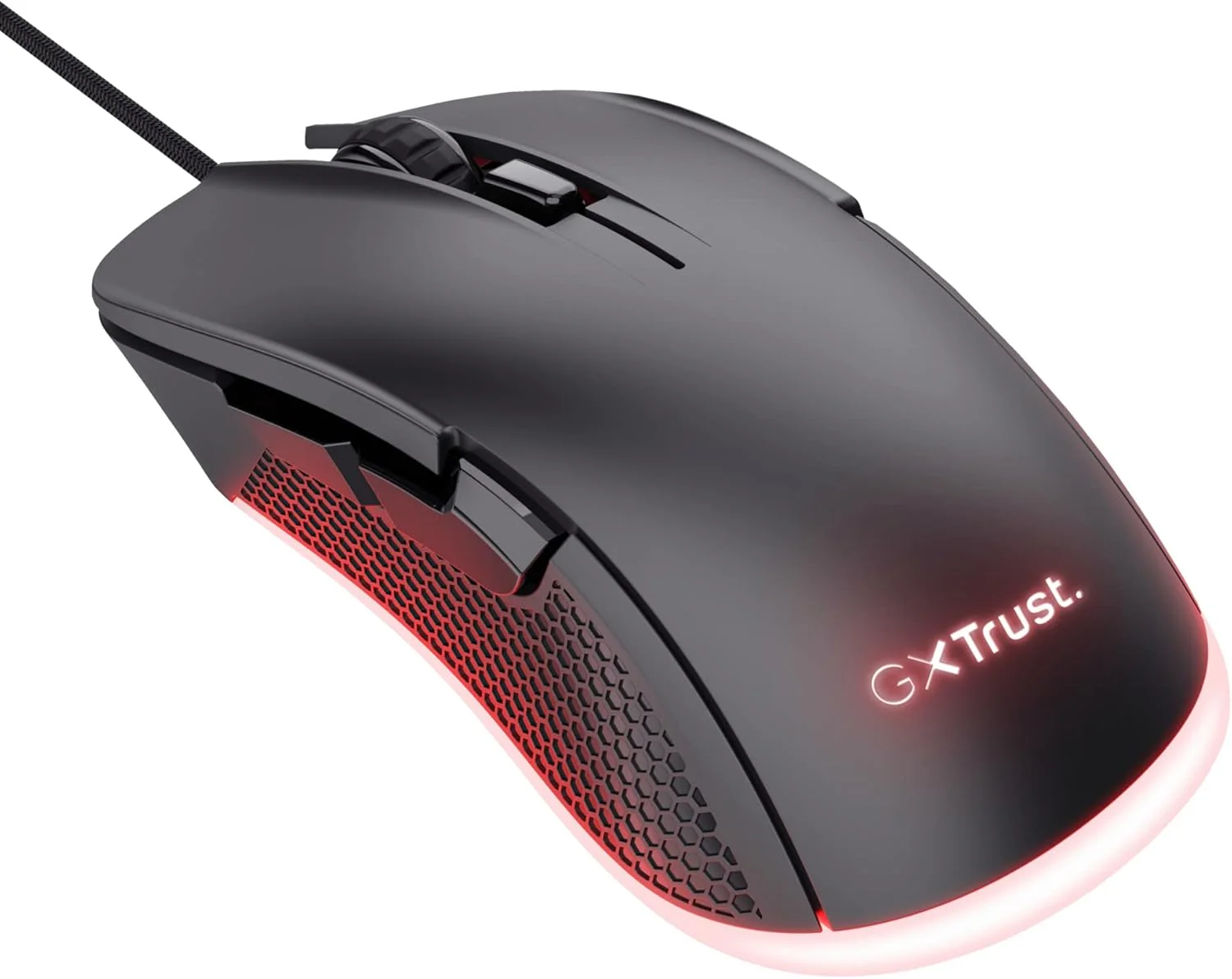 Trust Gaming GXT 922 Ybar Gaming Maus, 68% Recycelten Materialien, RGB LED-Beleuchtung, 6 Programmie - Image 7