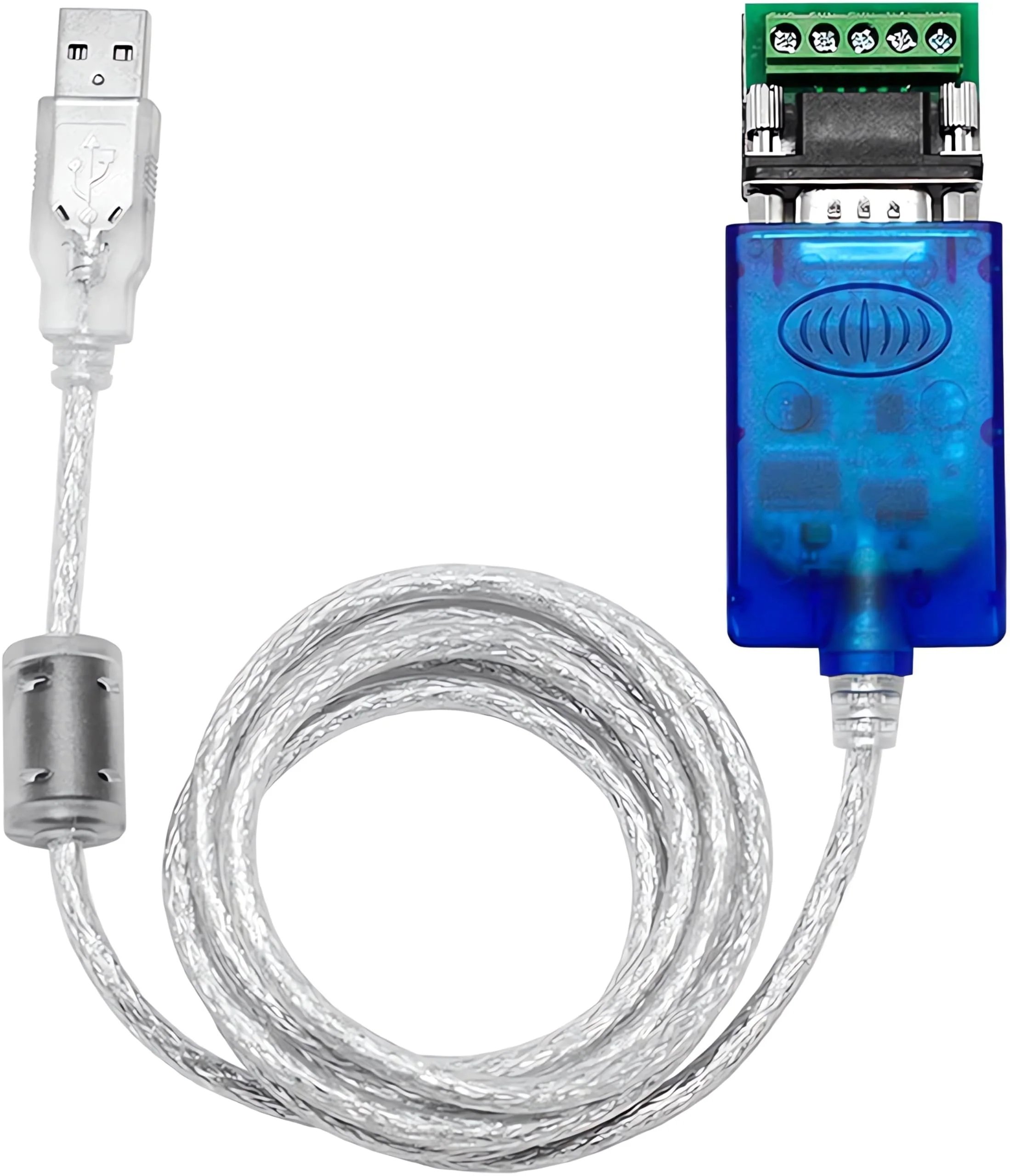 U-Tek Konverter, USB au RS-485/422 mit ESD-Schutz, Silber, UT-890A