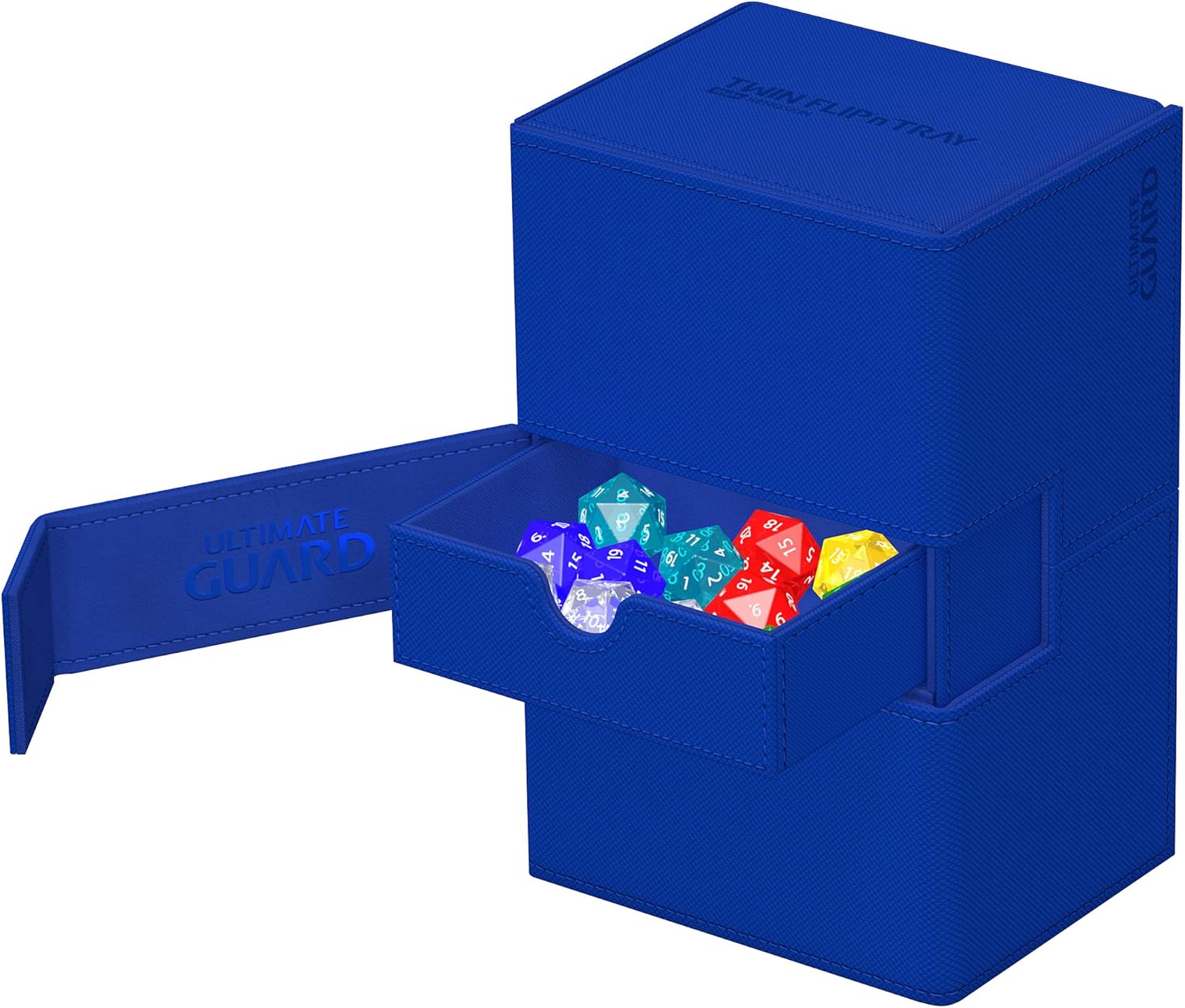 Ultimate Guard Twin Flip`n`Tray 160+ XenoSkin Monocolor Blau, Blau - Image 3