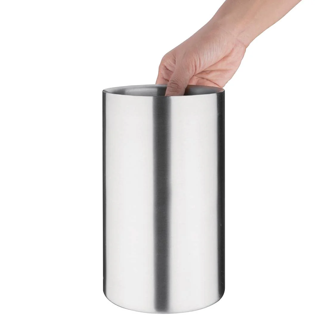 Unbekannt C386 doppelwandige Weinkühler, 200(h) x 120(dia)mm. - Image 3