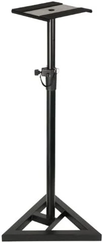Unbekannt Hall Stands SKDB039 höhenverstellbarer Studio Monitor Ständer schwarz pulverbeschichtet Si - Image 2