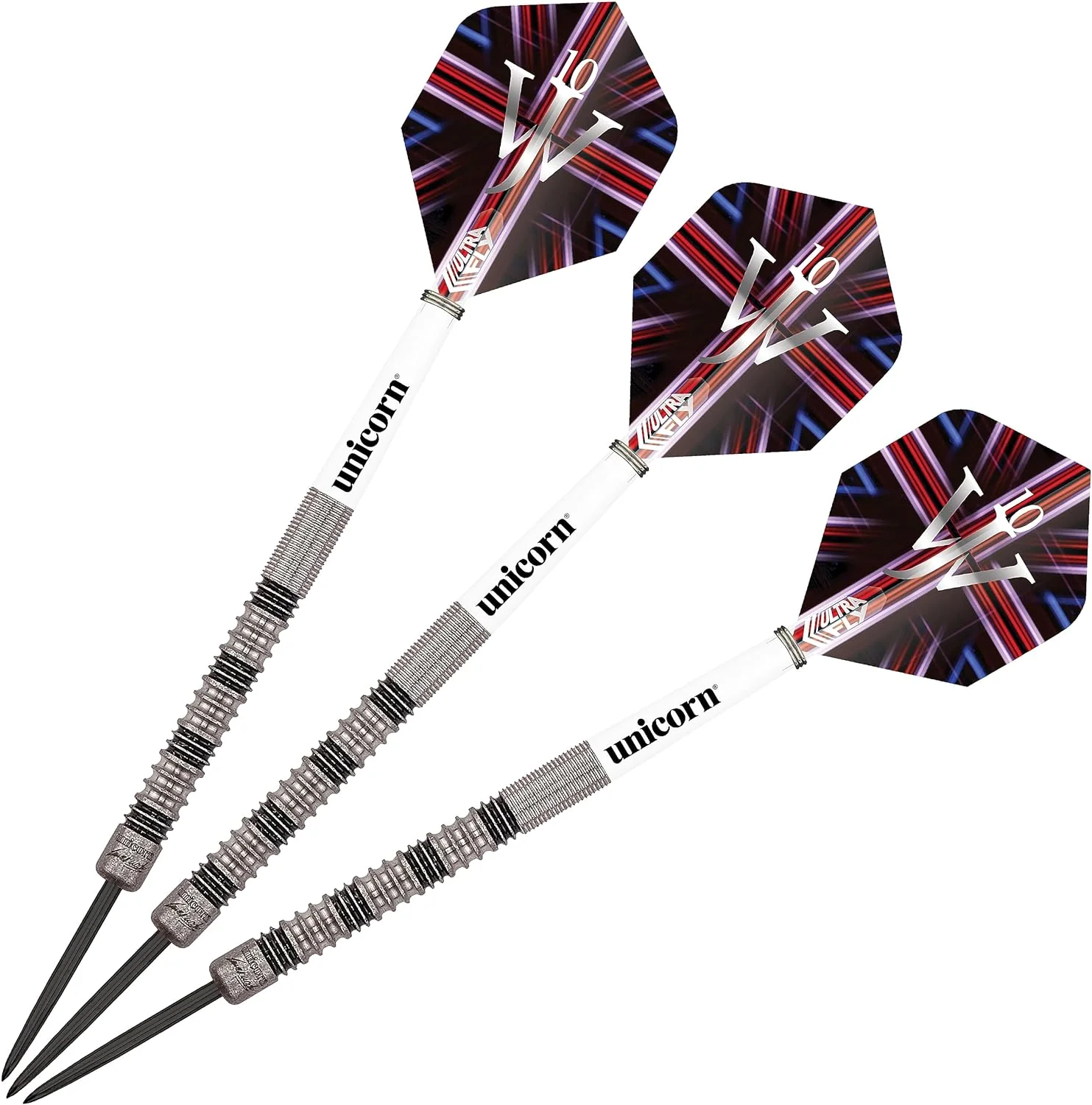 Unicorn Dartpfeile-Set mit Stahlspitze, James The Machine Wade, 90% Wolfram, 20 g, 21 g, 22 g, 23 g - Image 5
